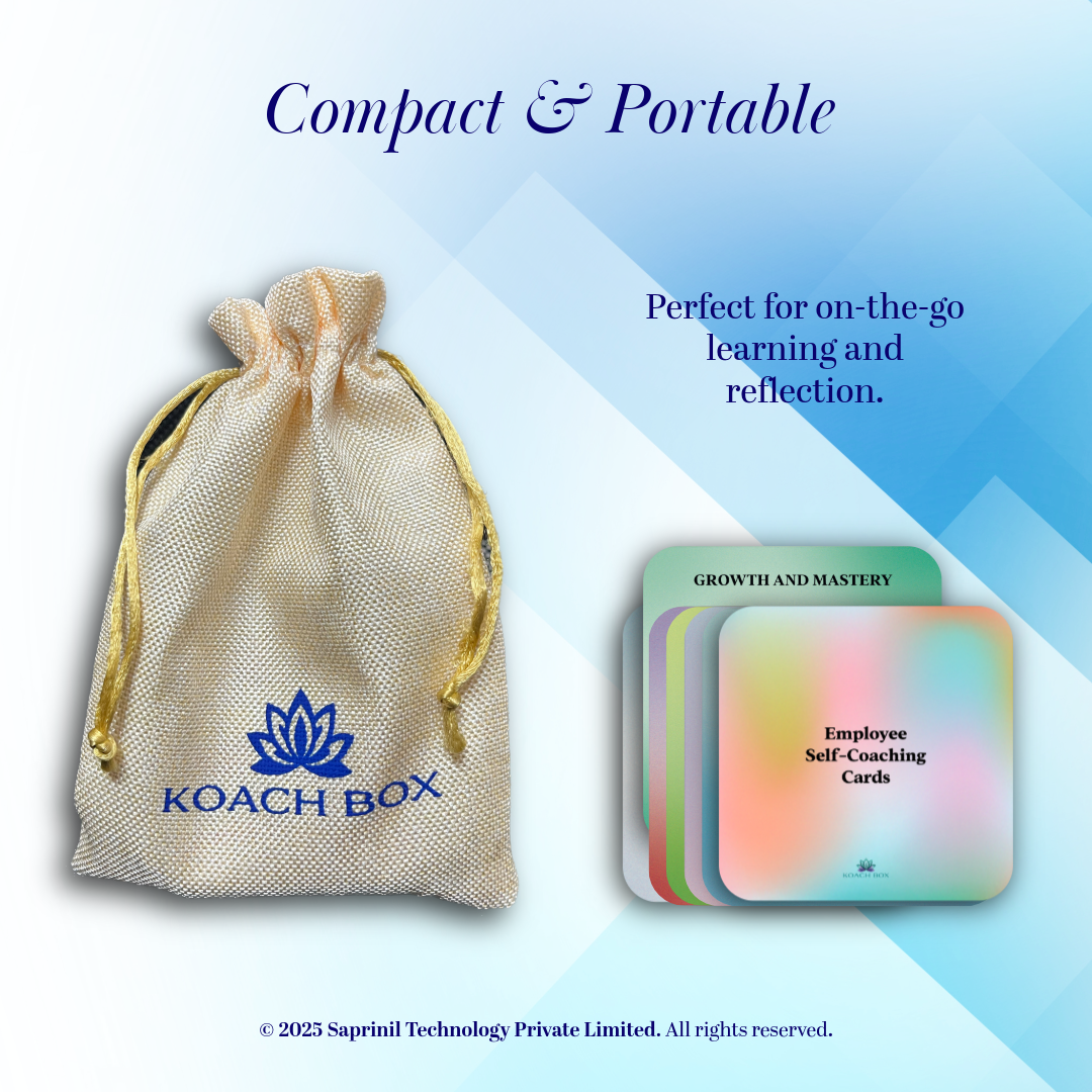 Employee Self-Coaching Cards - Pathway to Growth (30 Cards deck)