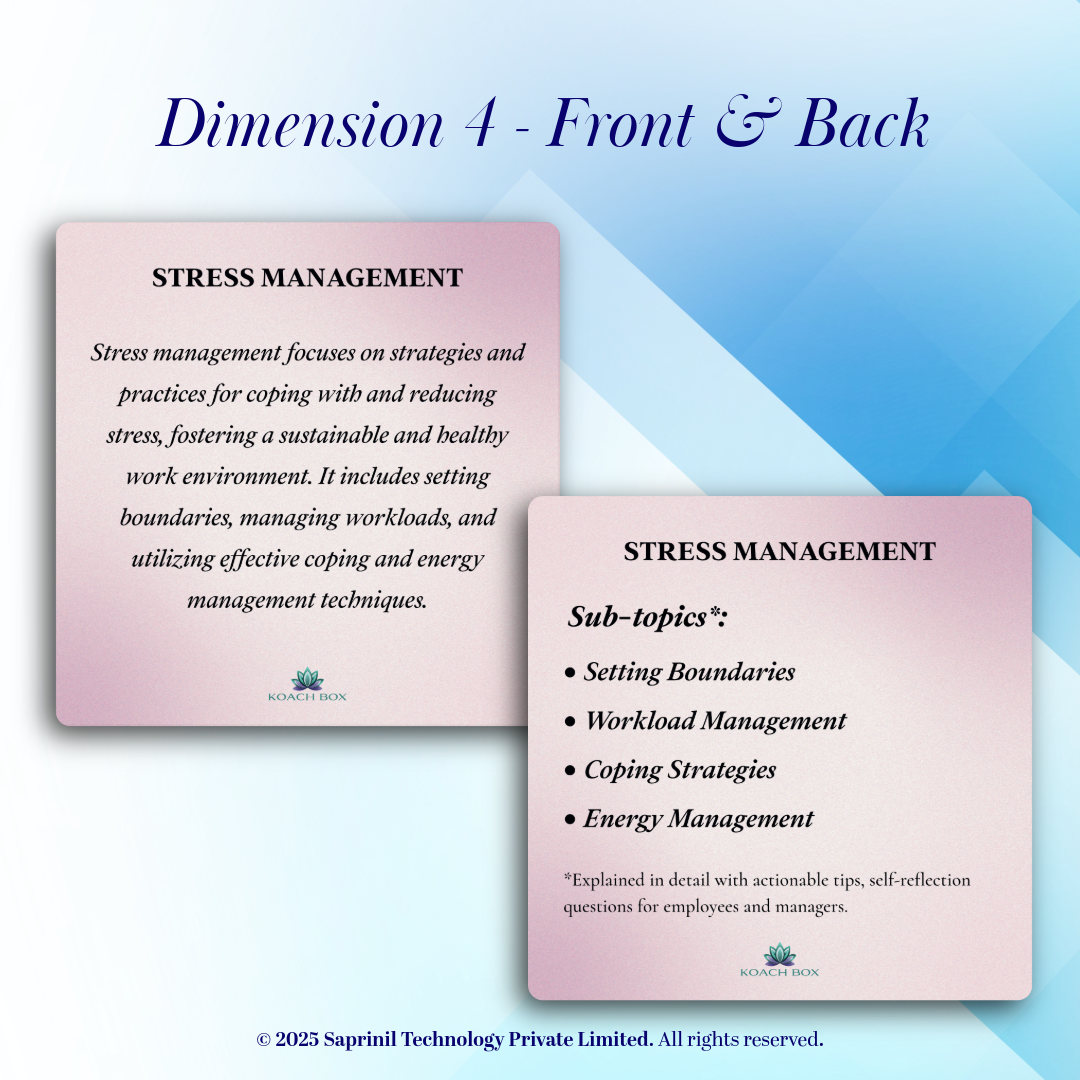 Employee Self-Coaching Cards - Pathway to Growth (30 Cards deck)