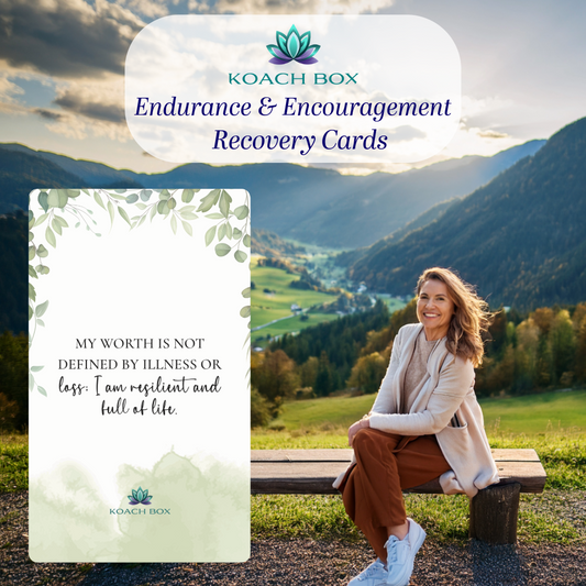 Endurance & Encouragement Chronic Illness Recovery Cards (30 Card deck)
