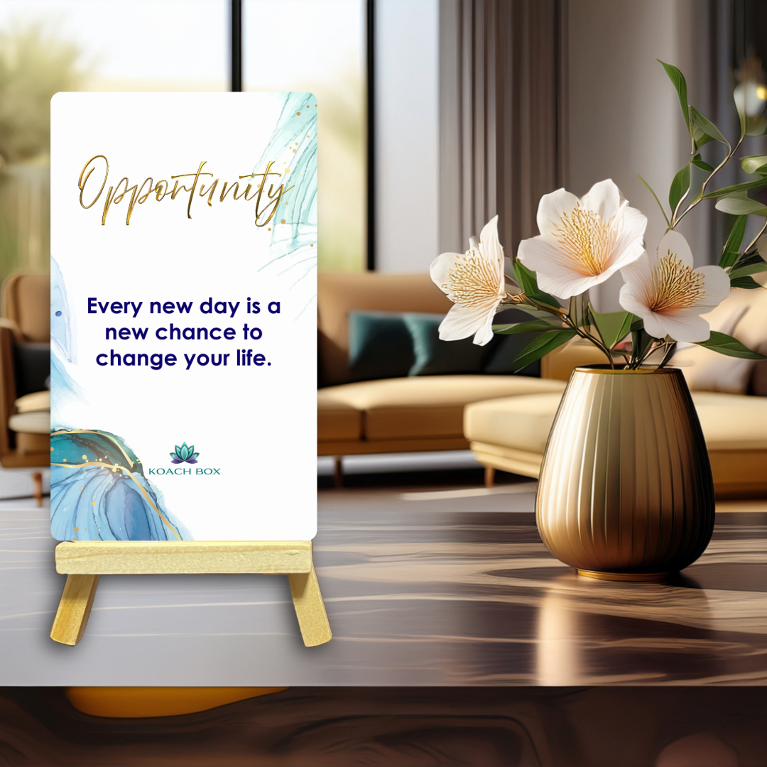 Unlock a New You! - Motivational Quote Cards (30 Cards deck with 60 quotes)