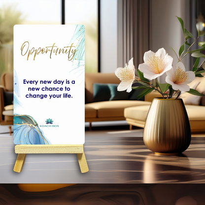 Unlock a New You! - Motivational Quote Cards (30 Cards deck with 60 quotes)