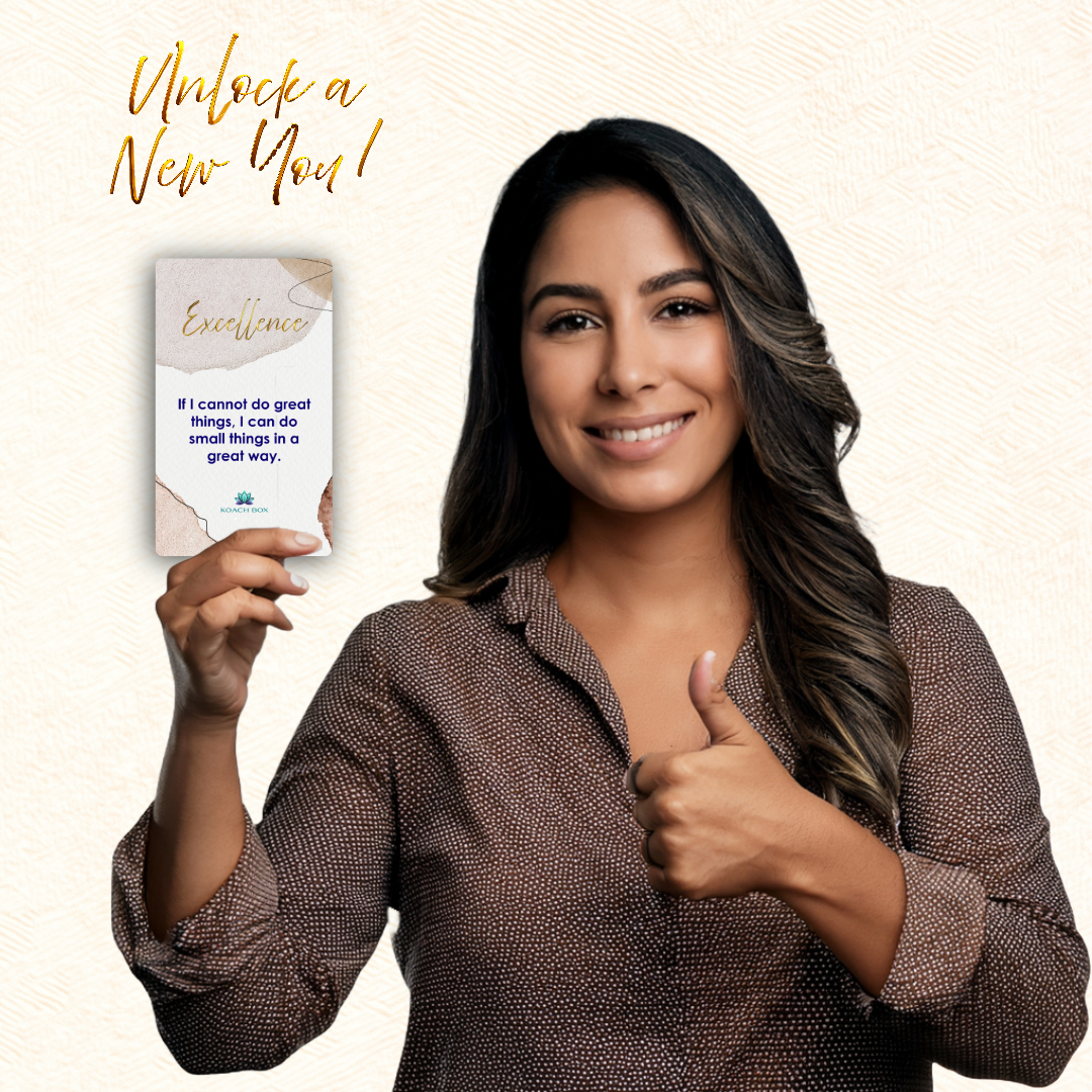 Unlock a New You! - Motivational Quote Cards (30 Cards deck with 60 quotes)