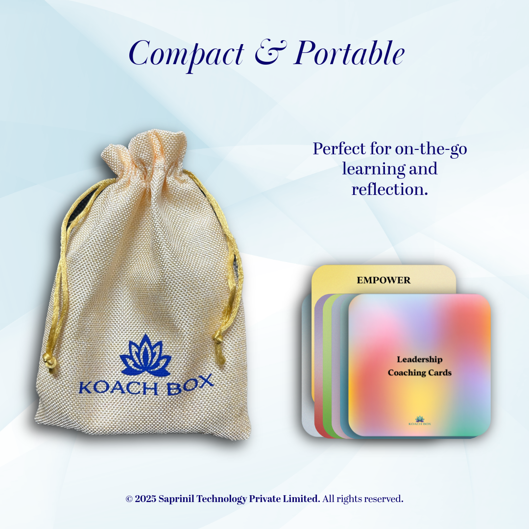 Leadership Self-Coaching Cards (36 Cards deck)