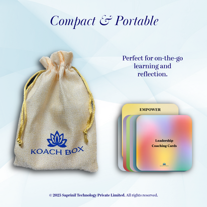 Leadership Self-Coaching Cards (36 Cards deck)