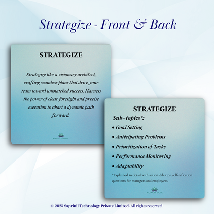 Leadership Self-Coaching Cards (36 Cards deck)