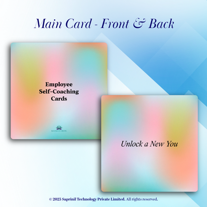 Employee Self-Coaching Cards - Pathway to Growth (30 Cards deck)